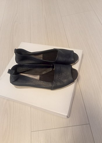 Lacivert Dolgu Topuklu Kadın Babet - Görsel 4