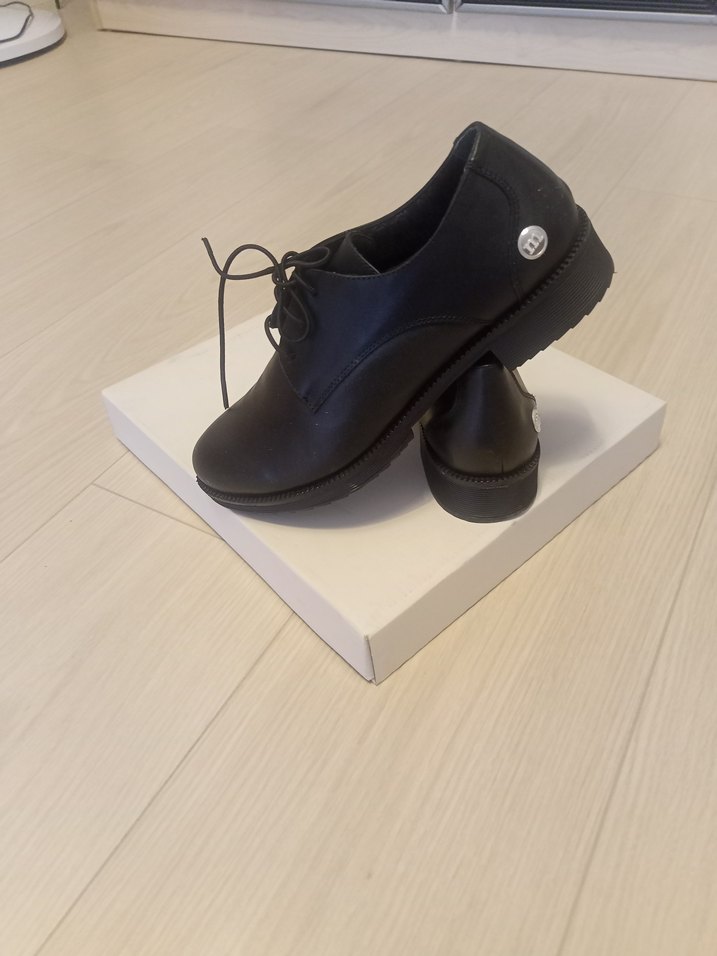 Siyah bayan Klasik Deri Ayakkabı - Görsel 2