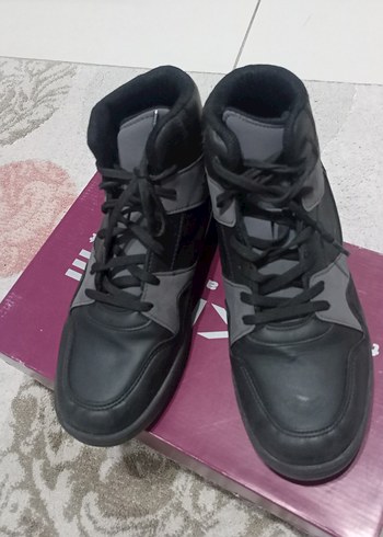 Gri - siyah Erkek Spor Botları - Görsel 8