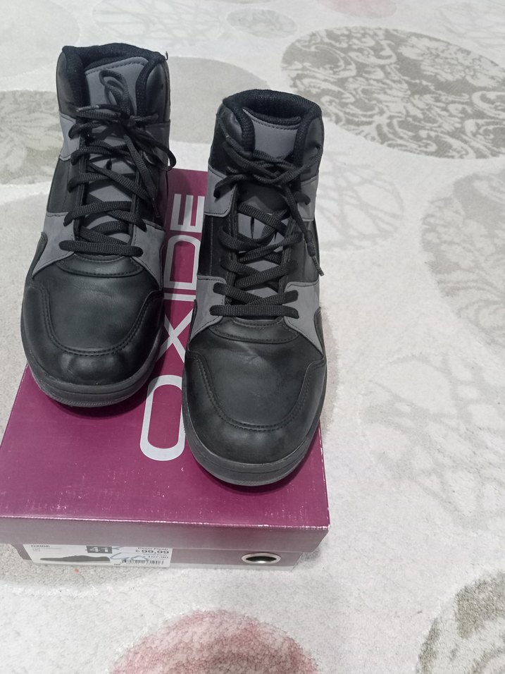 Gri - siyah Erkek Spor Botları - Görsel 2