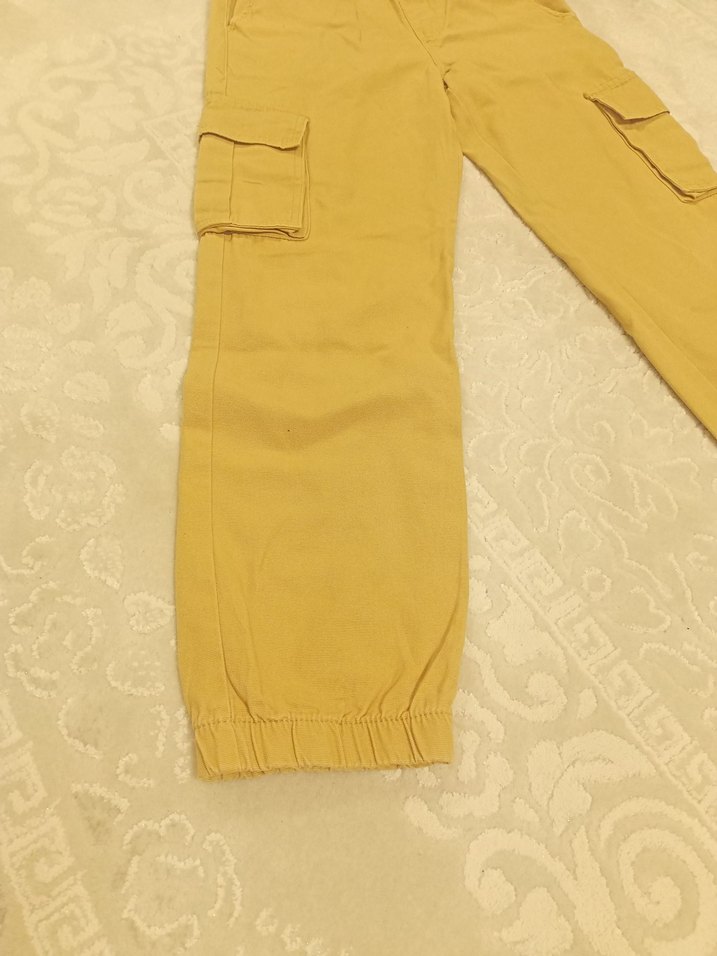 Erkek çocuk Rahat Kesim Kumaş Pantolon - Görsel 3