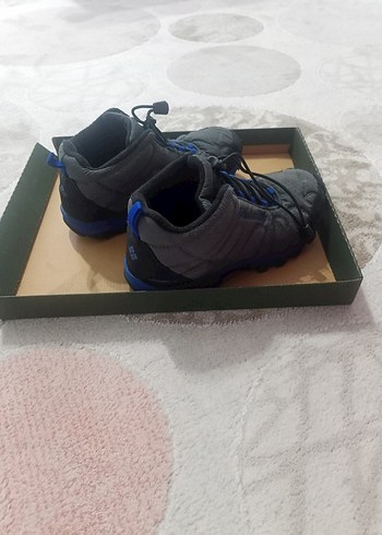 Gri Outdoor Erkek Ayakkabısı Velcro Bantlı - Görsel 3