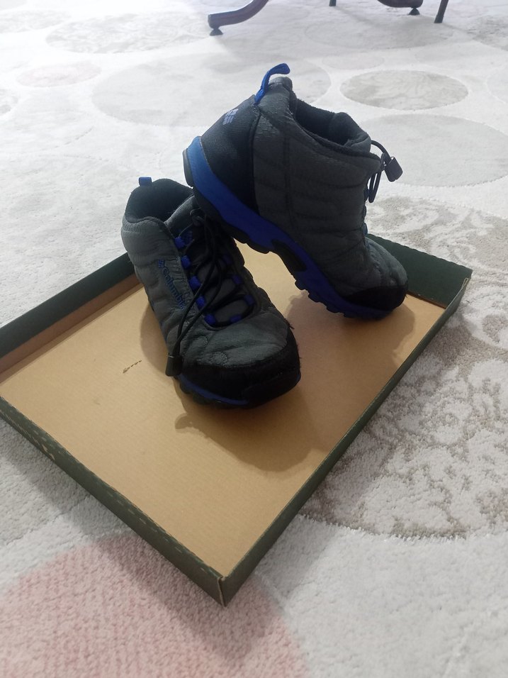 Gri Outdoor Erkek Ayakkabısı Velcro Bantlı - Görsel 5