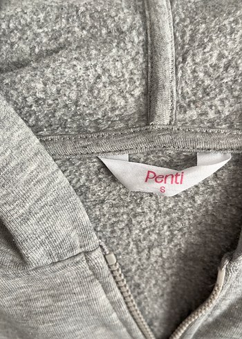 s Beden Gri kadın Fermuarlı Sweatshirt