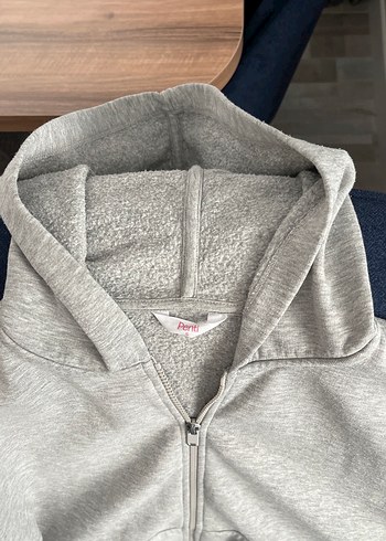 Penti Gri kadın Fermuarlı Sweatshirt