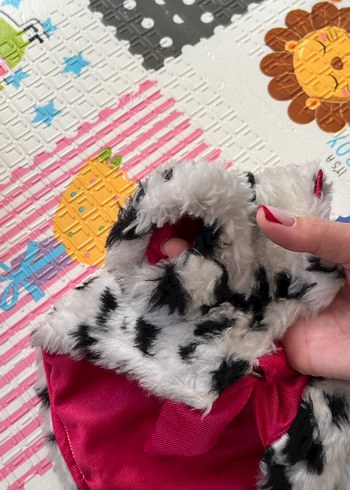 Beden Renk Leopar Desenli Kürklü Renkli Kedi köpek Kıyafeti