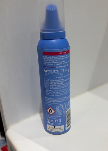 Schwarzkopf Taft Ultra Saç Köpüğü - Görsel 2