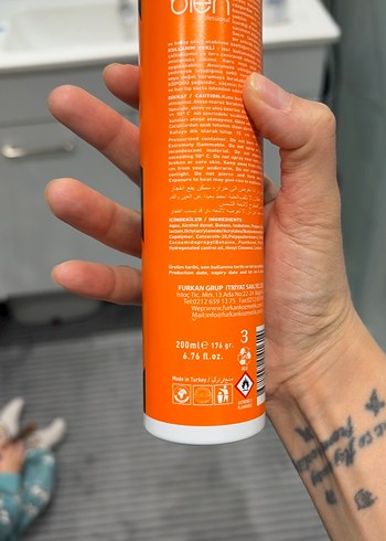 Bien Ultra Strong Saç Köpüğü 200ml - Görsel 3