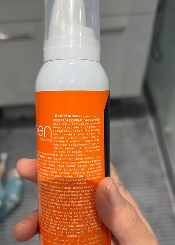 Bien Ultra Strong Saç Köpüğü 200ml - Görsel 2