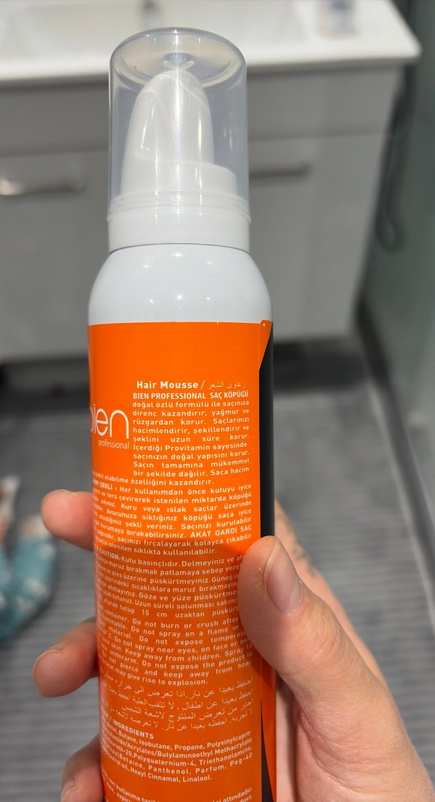 Bien Ultra Strong Saç Köpüğü 200ml - Görsel 2