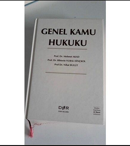 Genel Kamu Hukuku Mehmet Akad