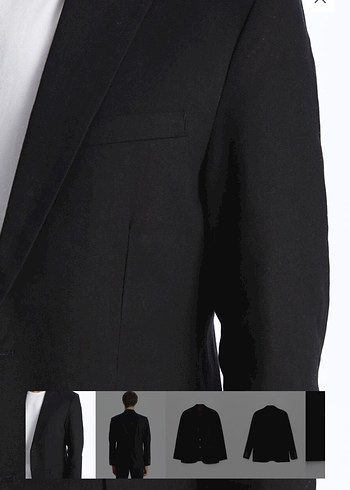 SOUTHBLUE Siyah Erkek Blazer Ceket - Görsel 2