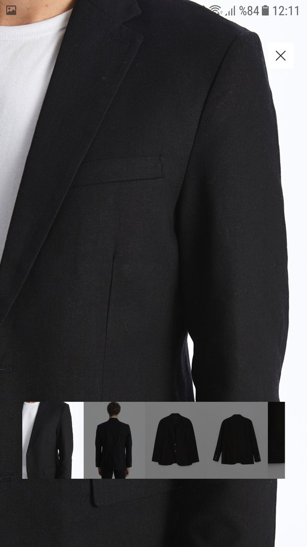 SOUTHBLUE Siyah Erkek Blazer Ceket - Görsel 2