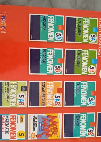 Fenomen 5B Matematik Soru Bankası - Görsel 4