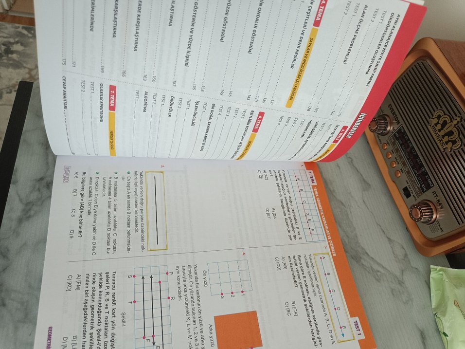 Fenomen 5B Matematik Soru Bankası - Görsel 2