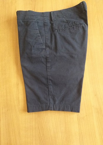 Erkek Lacivert Denim Şort - Görsel 3