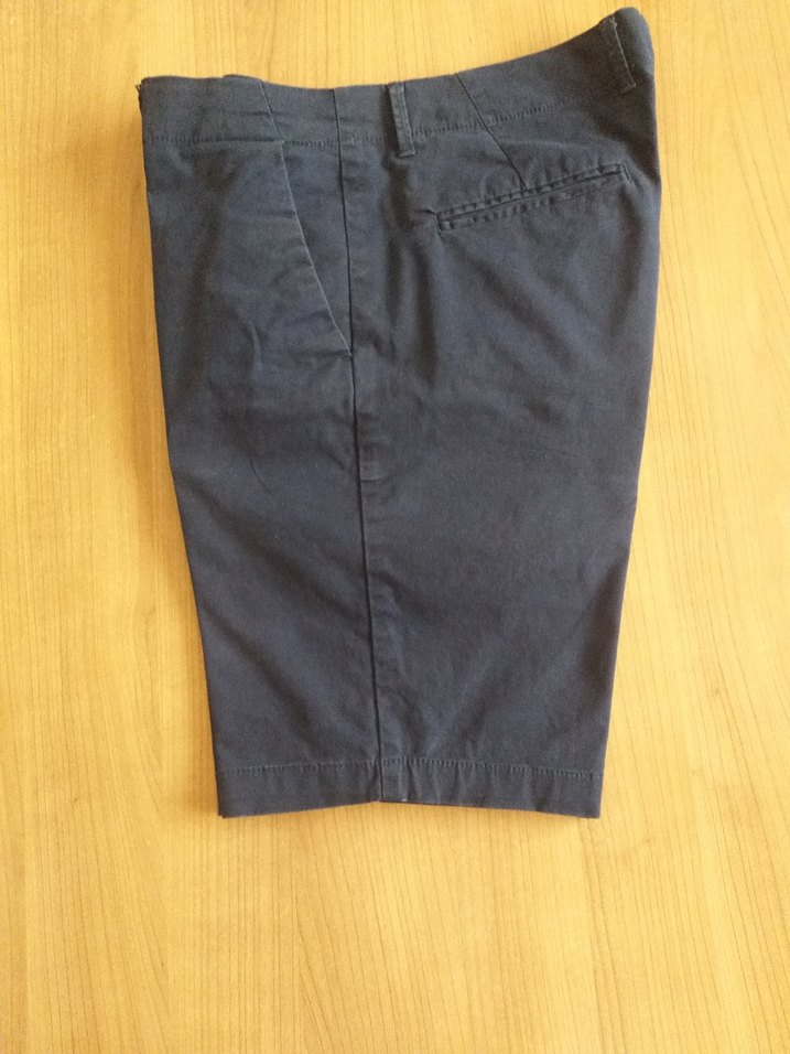 Erkek Lacivert Denim Şort - Görsel 3