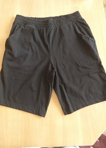 Siyah Erkek Şort - Görsel 13