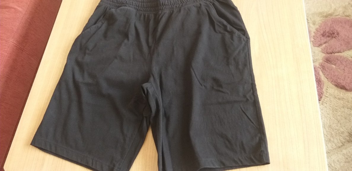 Siyah Erkek Şort - Görsel 3