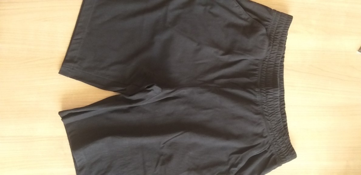 Siyah Erkek Şort - Görsel 2