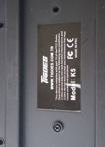 Mavi Detaylı TGDES Kablolu Klavye - Görsel 7