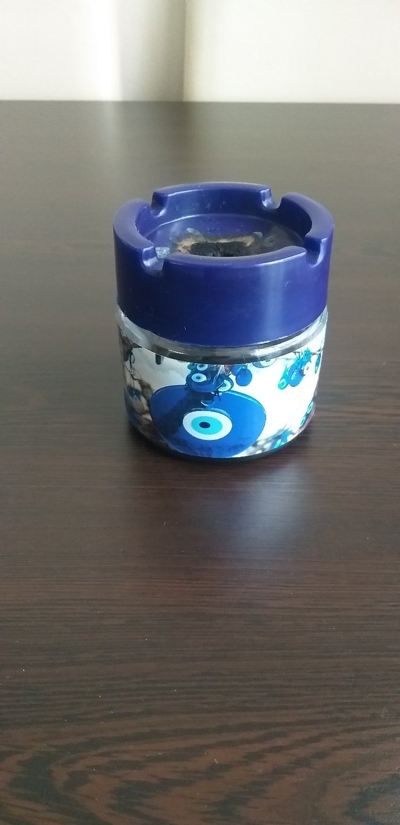 Mavi Nazar Boncuklu Kavanoz - Görsel 2