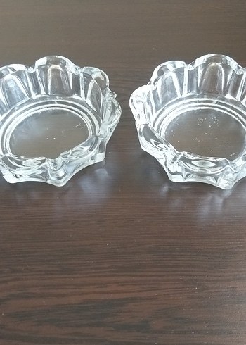 Şeffaf Cam Küllük Seti - Görsel 5