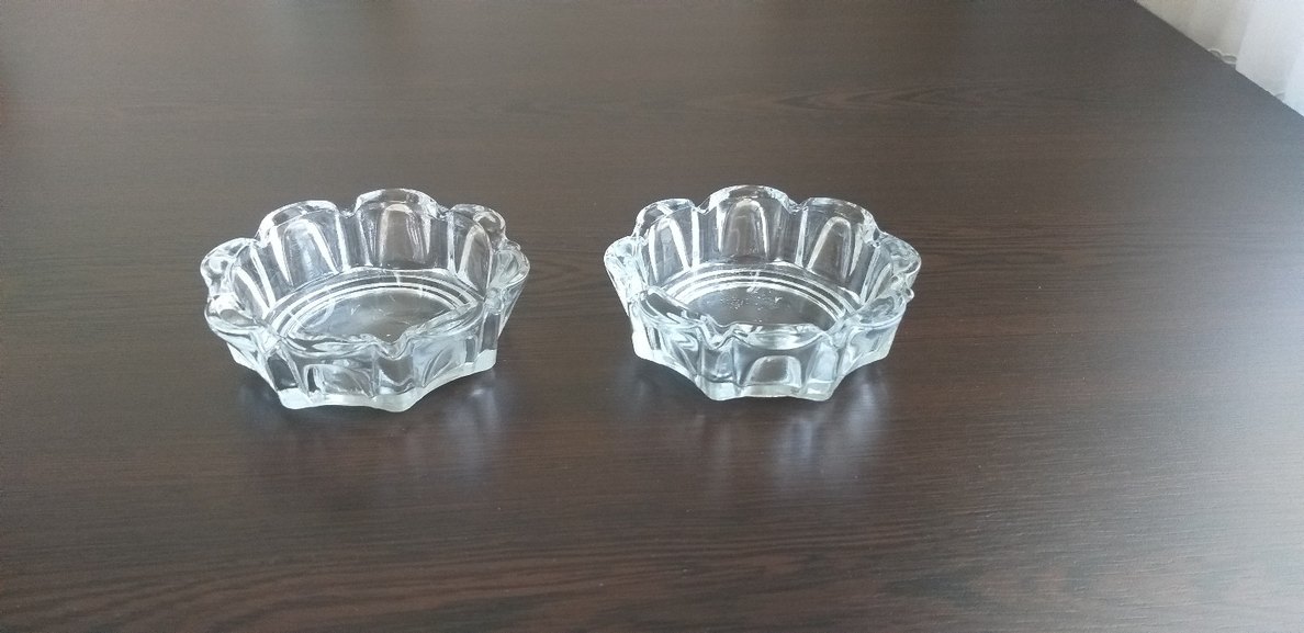 Şeffaf Cam Küllük Seti - Görsel 2