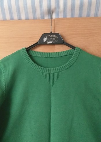 Yeşil kazak - Görsel 3