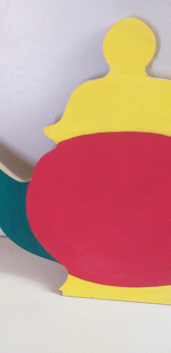 Renkli Çok Renkli Çaydanlık Dekoru - Görsel 3