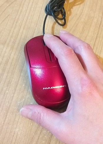 Bordo Kablolu Hadron Mouse - Görsel 3