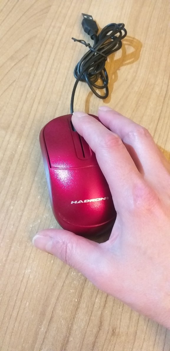 Bordo Kablolu Hadron Mouse - Görsel 3