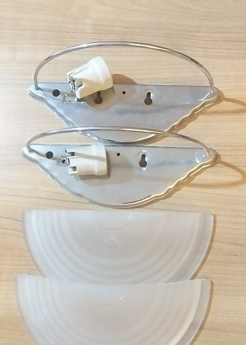 Beyaz Duvar Lambası - Görsel 3