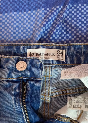 stradıvarıus Midi Denim Etek - Görsel 3