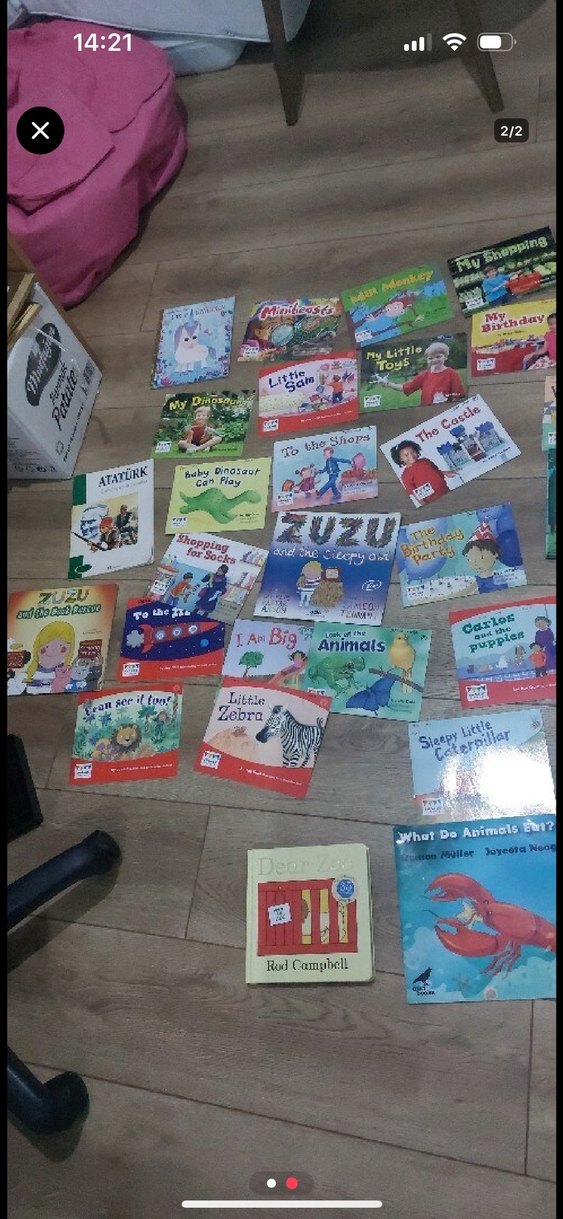 İngilizce Çocuk Kitapları Seti - Renkli ve Eğitici - Görsel 2