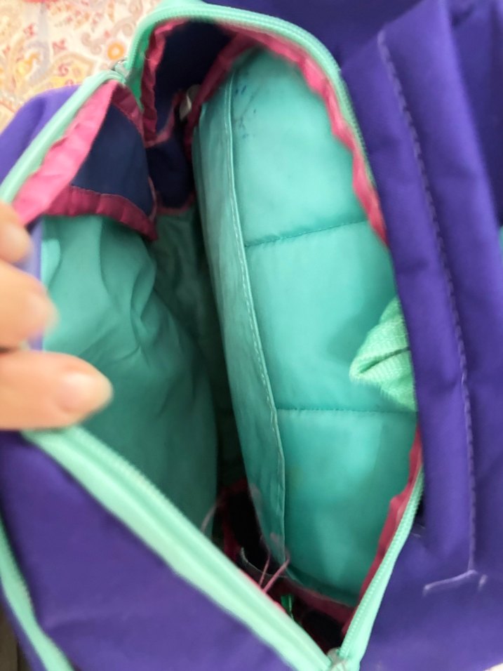 Pastel Renkli Unicorn Desenli Çocuk Sırt Çantası - Görsel 2