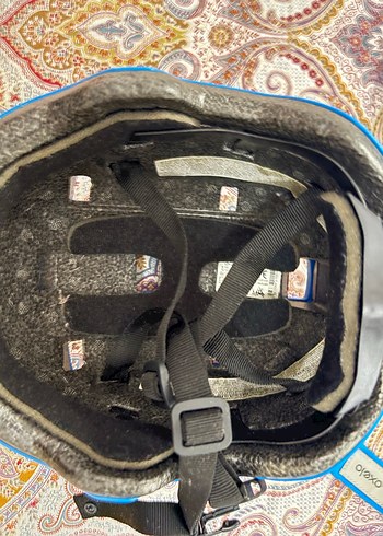 Mavi Çocuk Koruyucu Seti - Kask ve Dizlik - Görsel 6