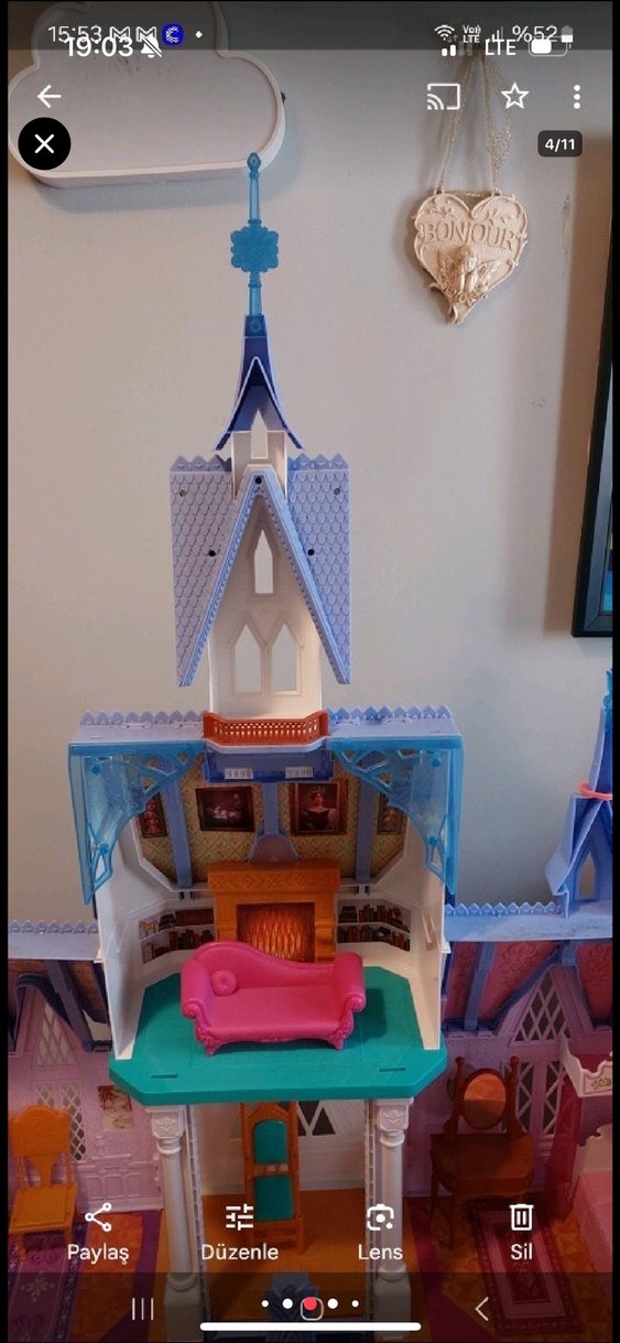 Pastel Renkli Çok Bölmeli Çocuk Rafı - Görsel 4