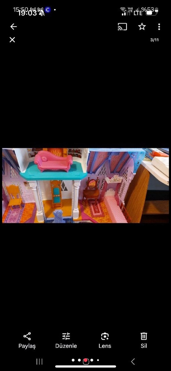 Pastel Renkli Çok Bölmeli Çocuk Rafı - Görsel 3