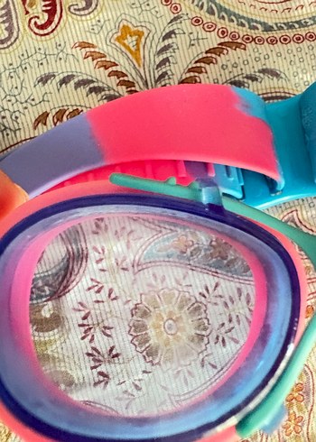 Renkli Bağlantılı Yüzme Gözlüğü - Görsel 3