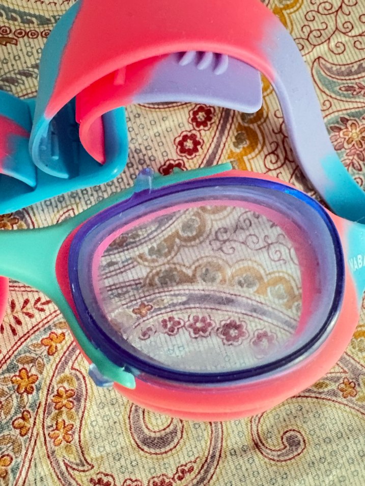 Renkli Bağlantılı Yüzme Gözlüğü - Görsel 2