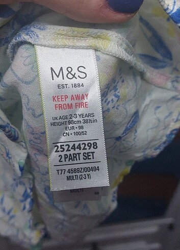 Marks & Spencer M&S kids gömlek
