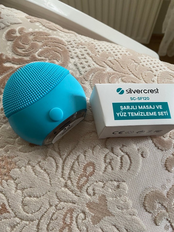 Turkuaz Renkli Yüz Temizleme Cihazı - Görsel 5