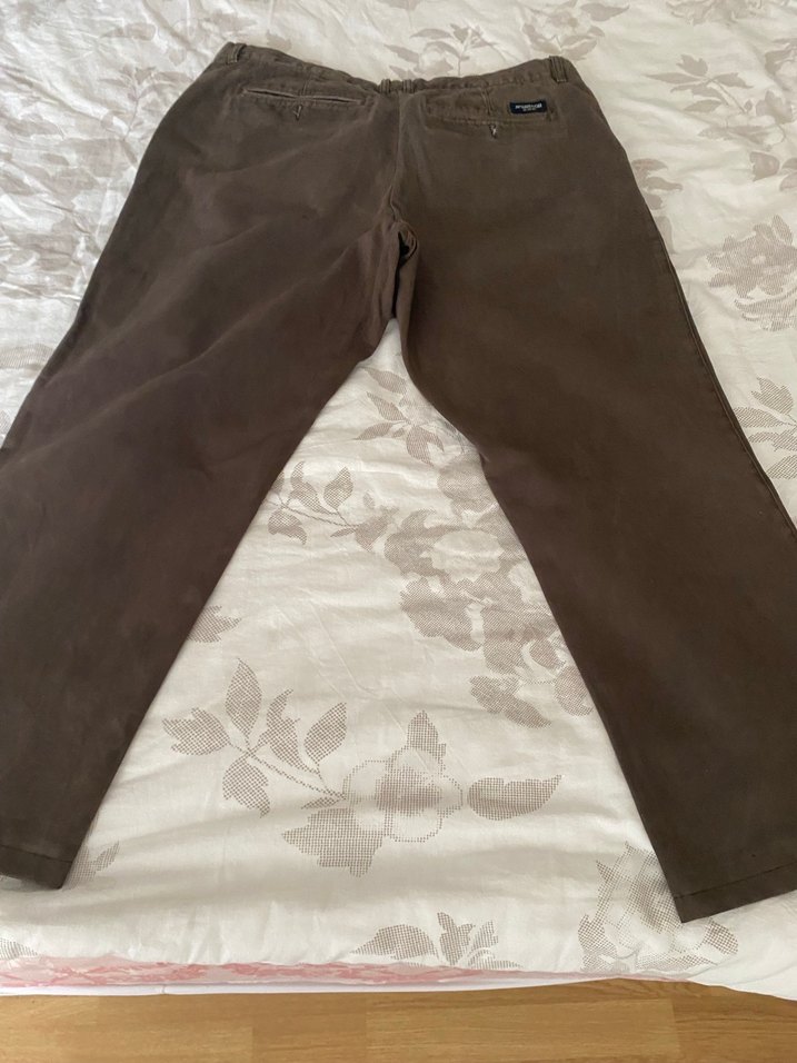 Erkek Kahverengi boy 96 bel 47a kısmı 66 erkek pantolonu - Görsel 3
