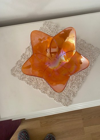 Turuncu Yıldız Şekilli şekerlik - Görsel 6