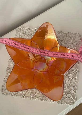 Turuncu Yıldız Şekilli şekerlik - Görsel 5