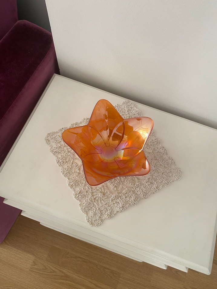 Turuncu Yıldız Şekilli şekerlik - Görsel 2