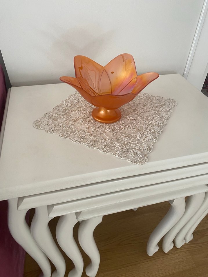 Turuncu Yıldız Şekilli şekerlik - Görsel 4