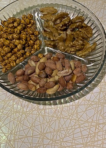 Paşabahçe kuruyemiş sunum tabagi Bölmeli - Görsel 2