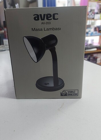 Beden siyah Renk Avec masa lambası
